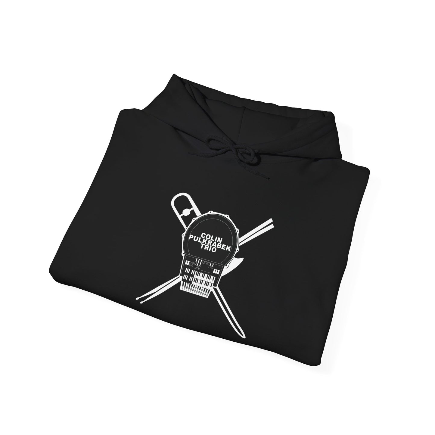 Colin Pulkrabek Trio Hoodie | Unisex Heavy Blend Sweatshirt, Casual Comfort, Ideal Gift, Perfect for Halloween, Everyday Wear